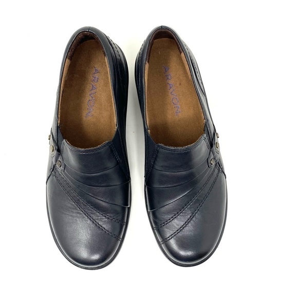 Aravon Danielle Casual Slip On Black - Picture 4 of 7